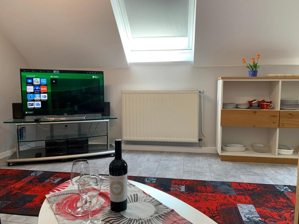 Ferienwohnung Sunny - Moderne Ferienwohnung Im Gruenen In Saarbruecken-West 외부 사진
